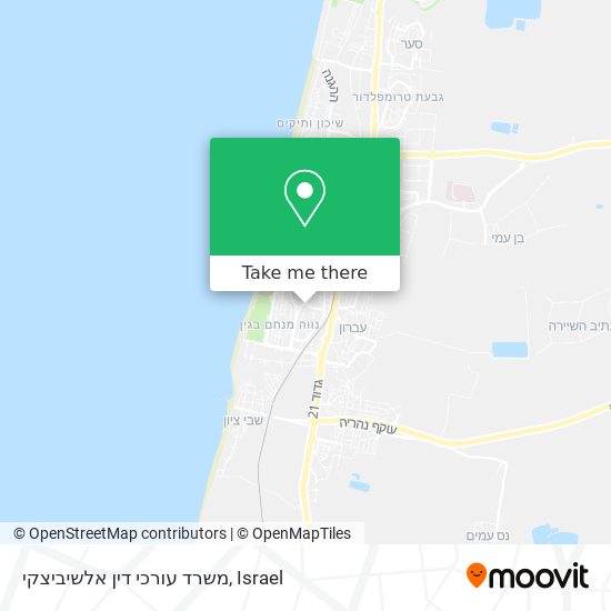 משרד עורכי דין אלשיביצקי map