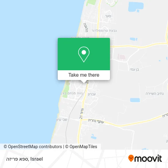 Карта ספא פריזה