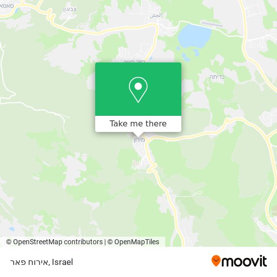 אירוח פאר map