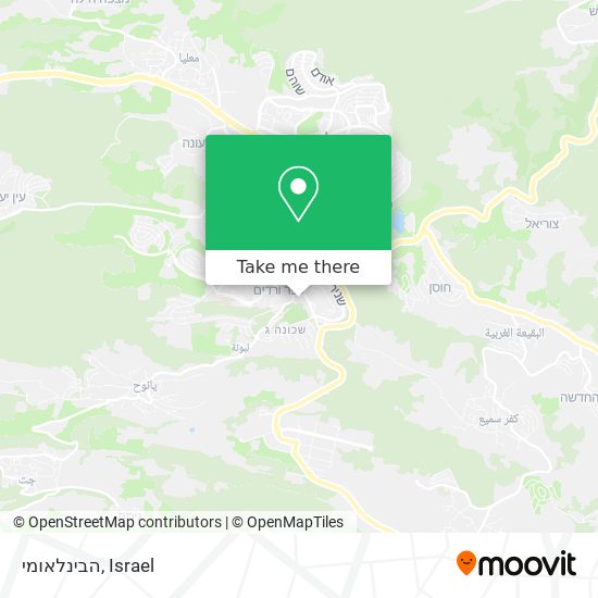 הבינלאומי map