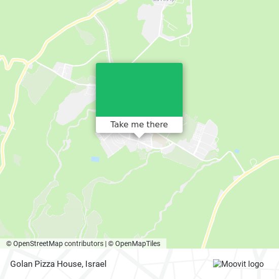 Golan Pizza House map