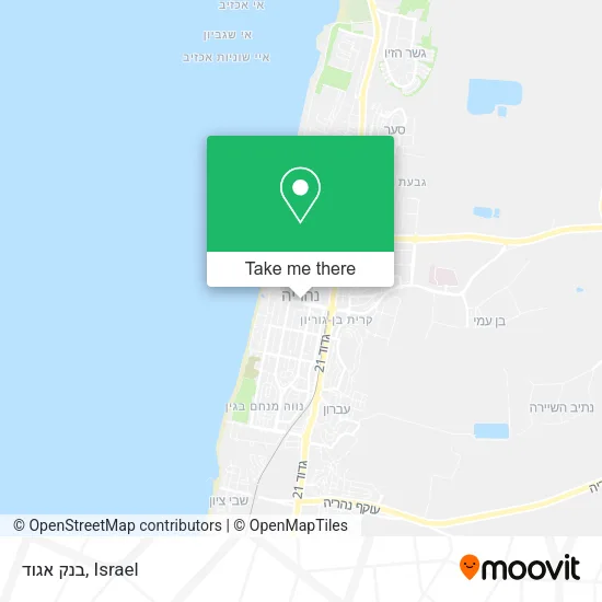 Карта בנק אגוד
