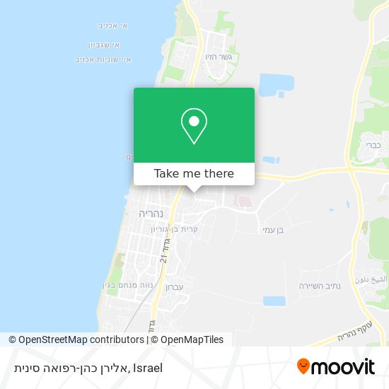 אלירן כהן-רפואה סינית map