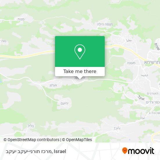 מרכז תורני-יעקב יעקב map