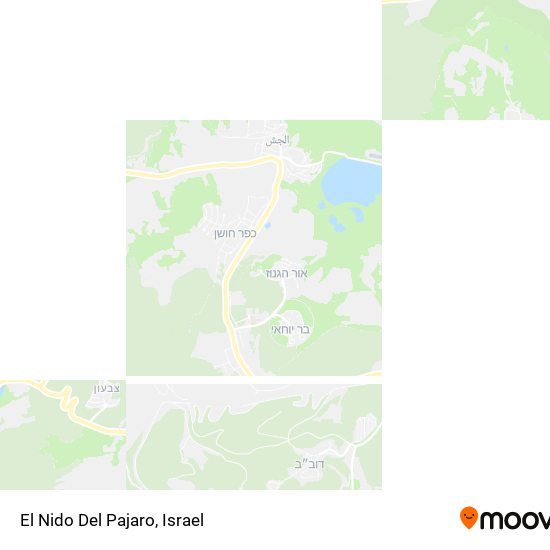 El Nido Del Pajaro map