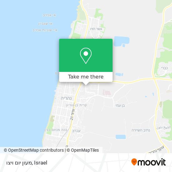 מעון יום ויצו map