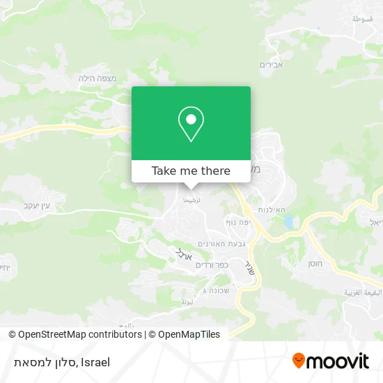 Карта סלון למסאת