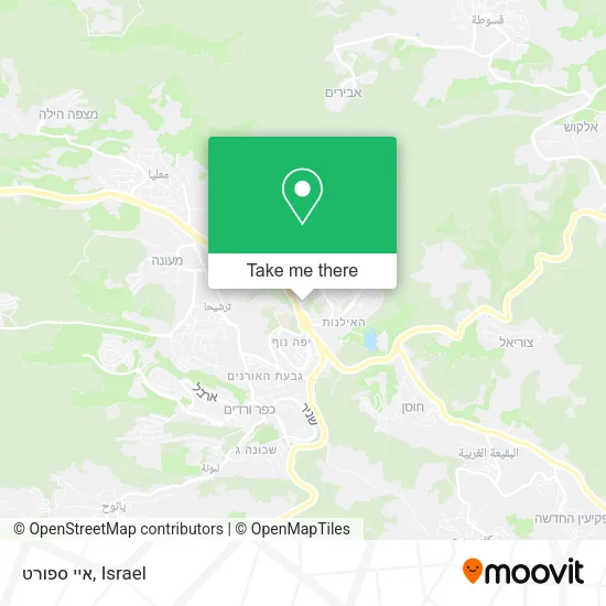 Карта איי ספורט