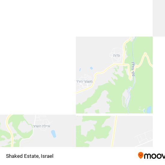 Shaked Estate map