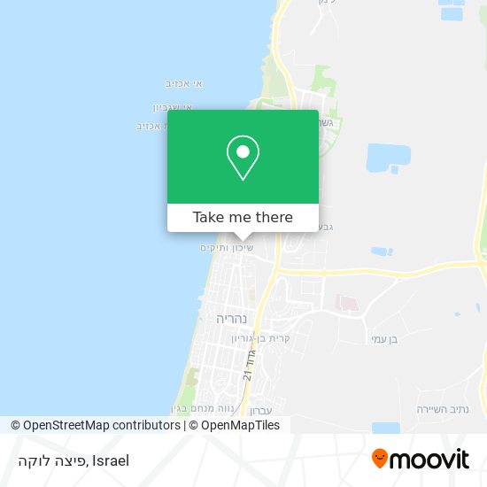 פיצה לוקה map