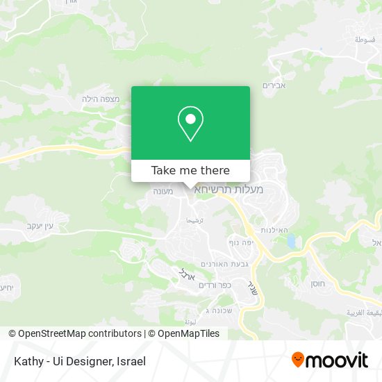 Kathy - Ui Designer map