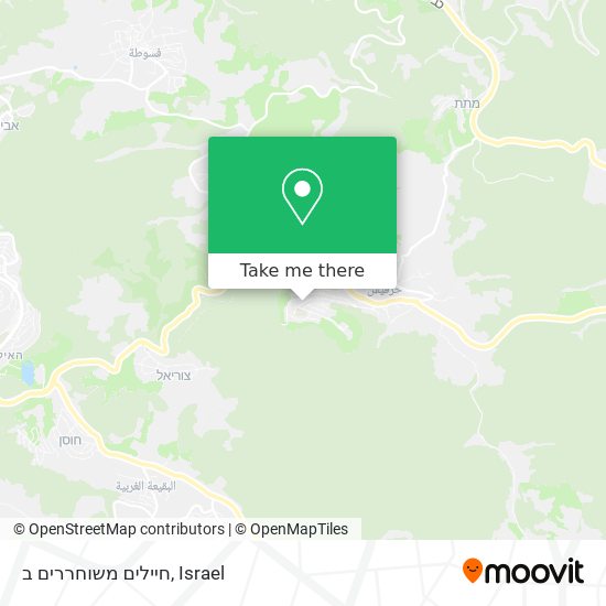 חיילים משוחררים ב map