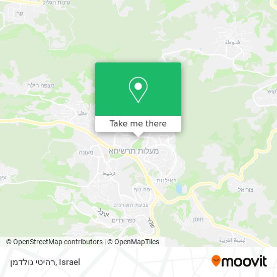 רהיטי גולדמן map