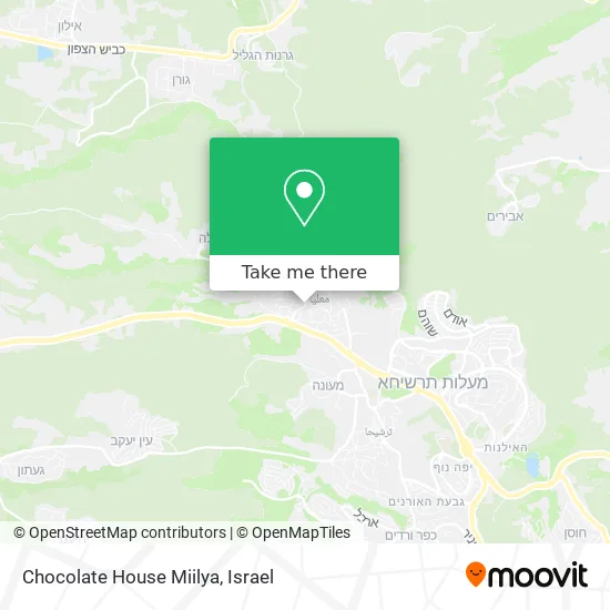 Карта Chocolate House Miilya