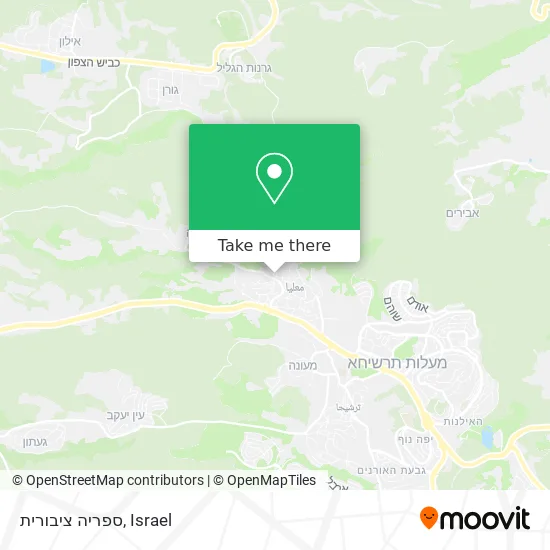 Карта ספריה ציבורית