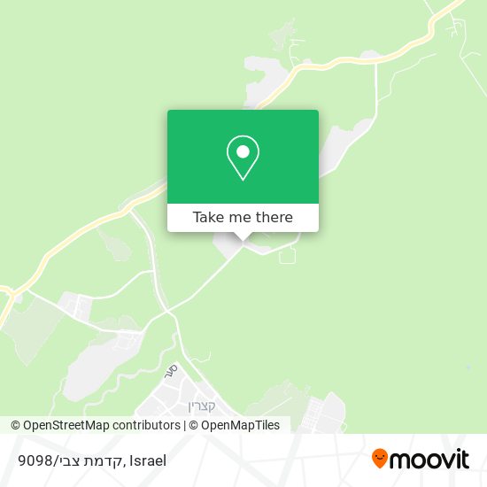 קדמת צבי/9098 map