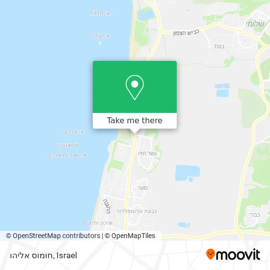 Карта חומוס אליהו