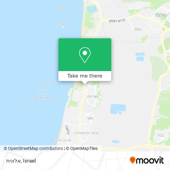Карта אלונית