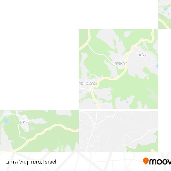 מועדון גיל הזהב map