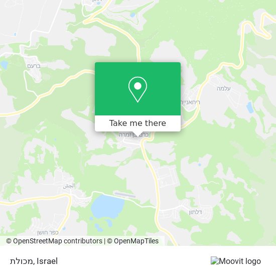 מכולת map