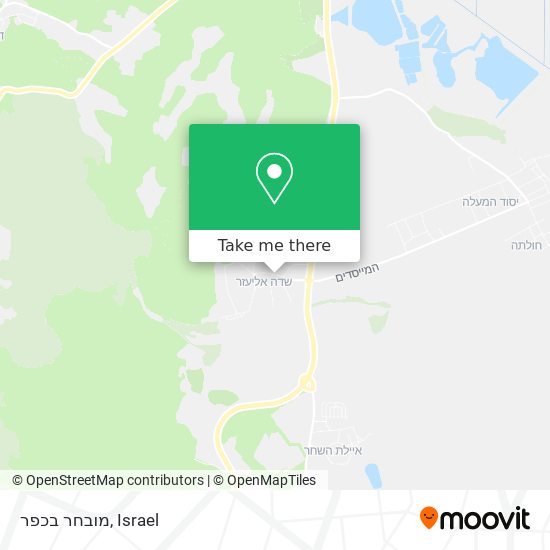 מובחר בכפר map