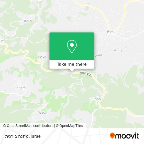 מחנה בירנית map