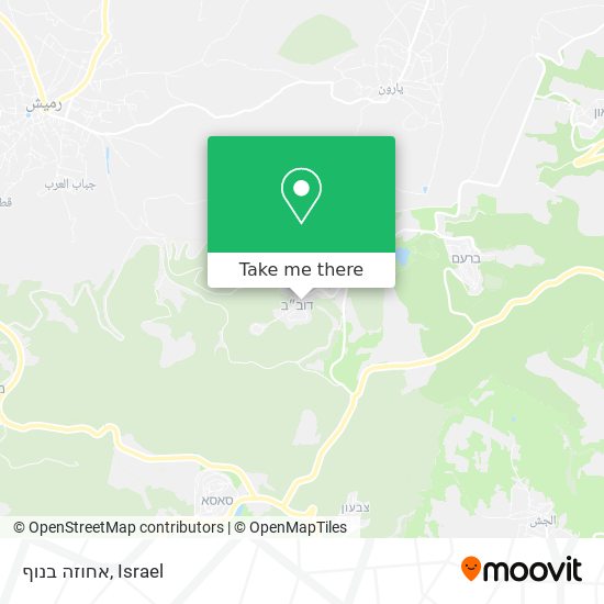 אחוזה בנוף map