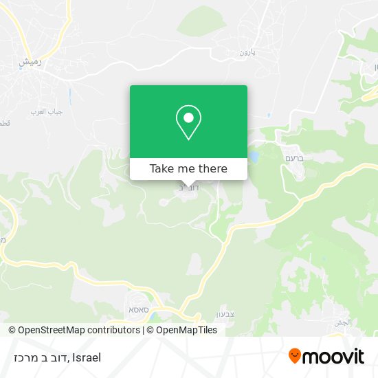 דוב ב מרכז map