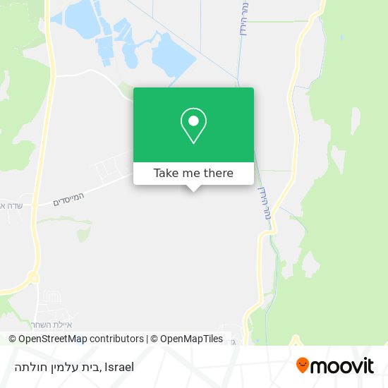 בית עלמין חולתה map