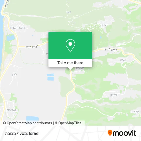 Карта מסעף מצובה