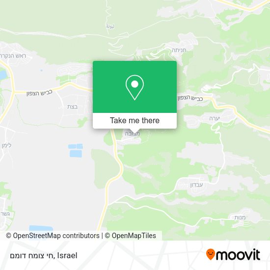 חי צומח דומם map