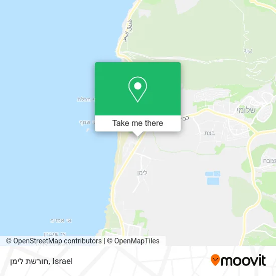 Карта חורשת לימן