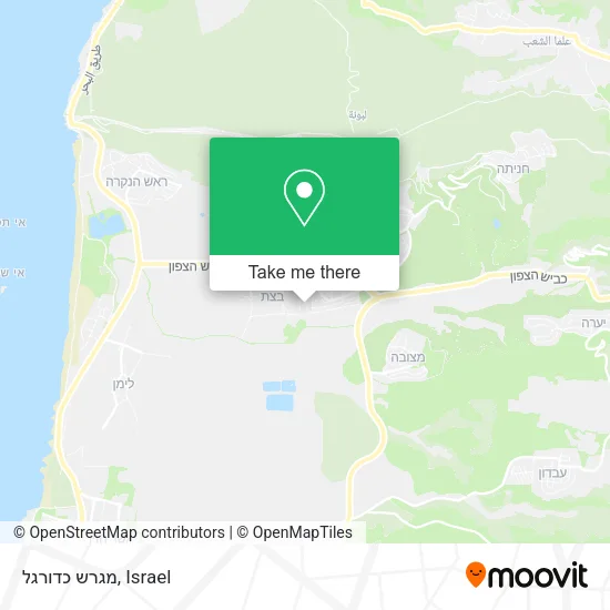 Карта מגרש כדורגל