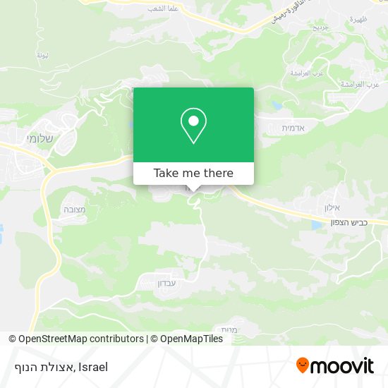 אצולת הנוף map