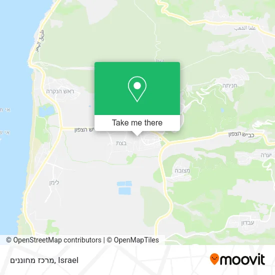 Карта מרכז מחוננים