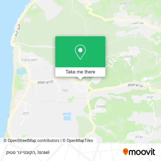 Карта הקונטיינר סטוק