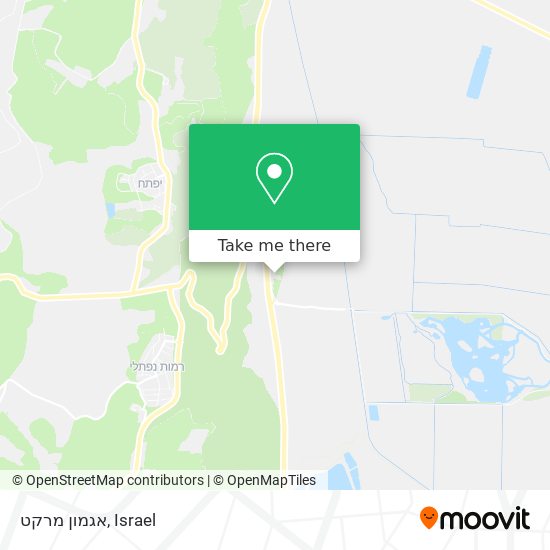 אגמון מרקט map