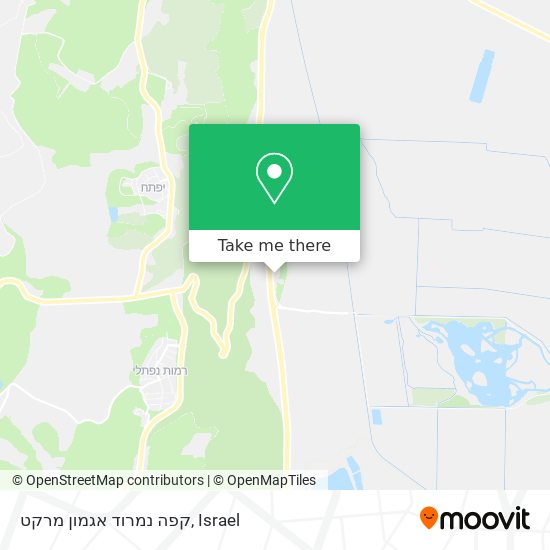 קפה נמרוד אגמון מרקט map