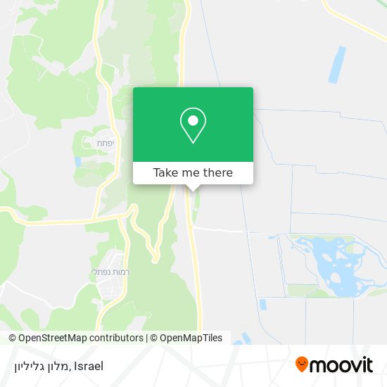 מלון גליליון map