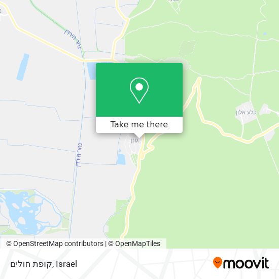 קופת חולים map