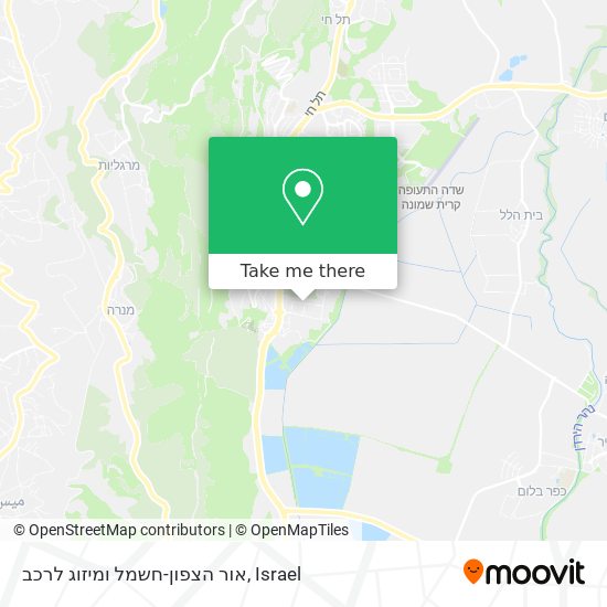 אור הצפון-חשמל ומיזוג לרכב map