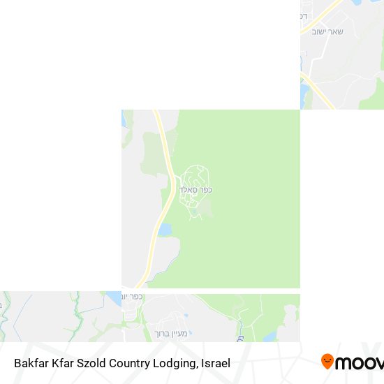 Bakfar Kfar Szold Country Lodging map