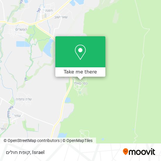 קופת חולים map