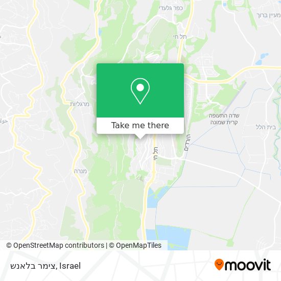 צימר בלאנש map