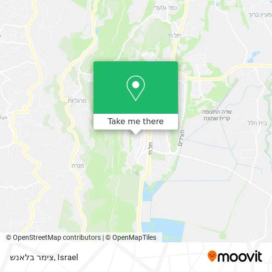 Карта צימר בלאנש