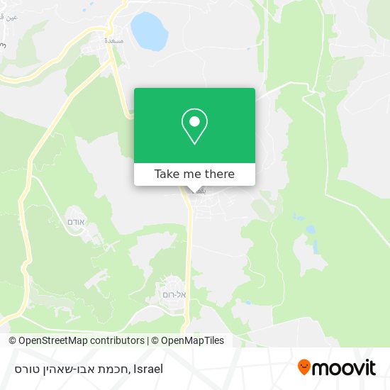 חכמת אבו-שאהין טורס map