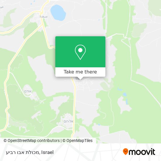 מכולת אבו רביע map