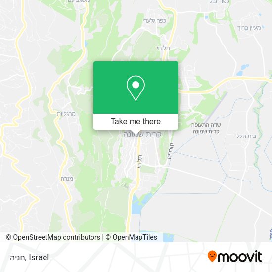 Карта חניה