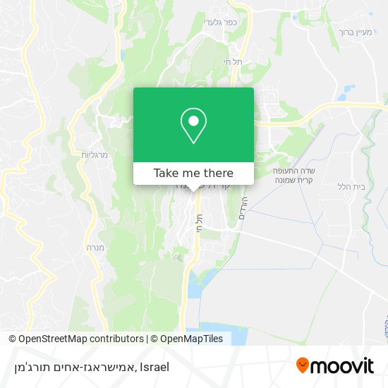 אמישראגז-אחים תורג'מן map