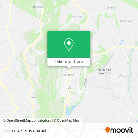 מינימרקט בכיכר map